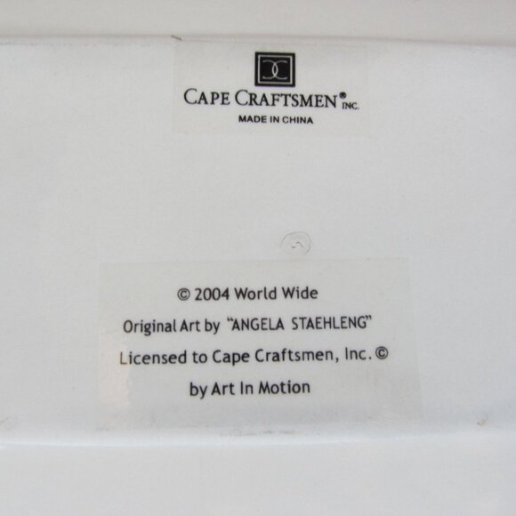 2004 angela staehleng Rheingau Riesling Kraushaar Label trinket Tray dish (W3192 - Picture 4 of 4